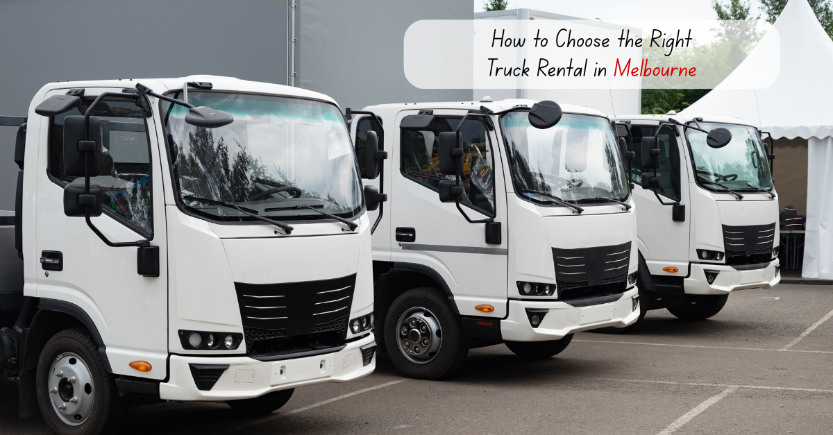 Truck Rental in Melbourne